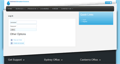 Desktop Screenshot of licensing.csse.com.au